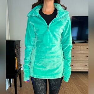 Mint Green Obermeyer Fleece Jacket